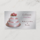 Search for confectionery business cards Cake maker
