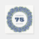 Recherche de 75 ans serviettes Aquarelle