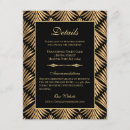 Search for great gatsby party invitations Gold and black