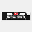 Search for scuba diving bumper stickers Sport