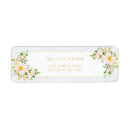 Search for marble return address labels Floral
