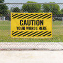 Search for caution signs Danger