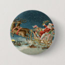 Search for fashioned christmas buttons Santa claus