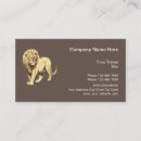 Recherche de lion sauvage cartes visite Nature