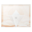 Search for poster notepads Concept