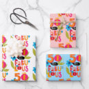Search for letters wrapping paper Whimsical