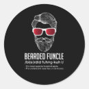 Search for funny beard stickers Bearded