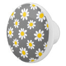 Recherche de gris jaune boutons et poignées de porte Fleurs