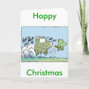 Search for funny frog christmas cards Amphibian