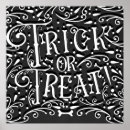 Recherche de trick or treat signs Typographie