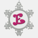Search for letter e ornaments Initial