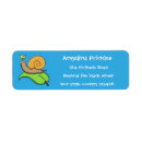 Search for snails return address labels Funny