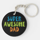 Search for super dad keychains Typography