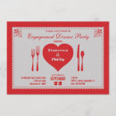 Recherche de hearts fiançailles invitations Moderne