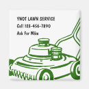 Search for lawn care magnets Service