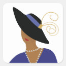 Search for black hat stickers Girl