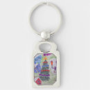 Search for season rectangular keychains Snow