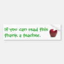 Search for apples bumper stickers Education