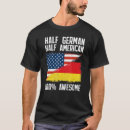 Recherche de héritage allemand tshirts Drapeau