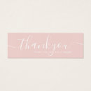Recherche de thank you inserts Minimaliste