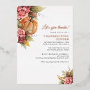 Search for gold thanksgiving invitations Floral