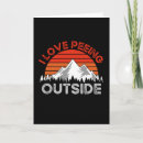Search for love camping postcards Hiking