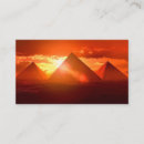 Search for pyramids business cards Egypt