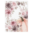 Search for orange floral tablecloths Pumpkin
