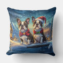 Search for boston terrier pillows Winter