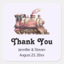 Search for train thank you stickers Steam engine