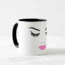 Search for lashes and lips mugs Eyelashes