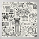 Search for baroque pattern posters Vintage