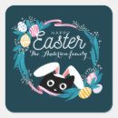 Recherche de lapin noir autocollants Lapin de pâques