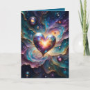Recherche de galactique vœux cartes Univers