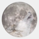 Search for wolf and moon stickers Night