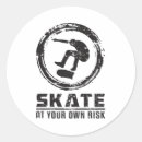 Search for funny skateboard stickers Skater