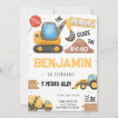 Recherche de construction truck anniversaire invitations Chantier