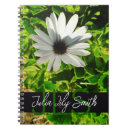 Search for flower monogram notebooks White
