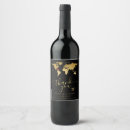 Search for thank you wine labels Black and gold