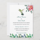 Search for hummingbird wedding invitations Botanical