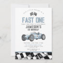 Search for vintage race car invitations Race on over