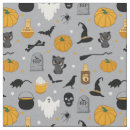 Search for halloween pumpkin pattern fabric Cats