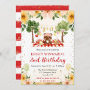 Search for kids picnic invitations Floral