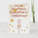 Search for daughter christmas cards Gold