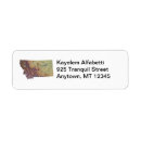 Search for treasure return address labels Map