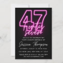 Search for 47th birthday invitations For her