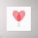 Search for fingerprint signs Heart