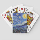 Search for vincent playing cards Starry night