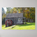 Recherche de moulin à eau posters Vintage