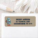 Search for science return address labels Robotics